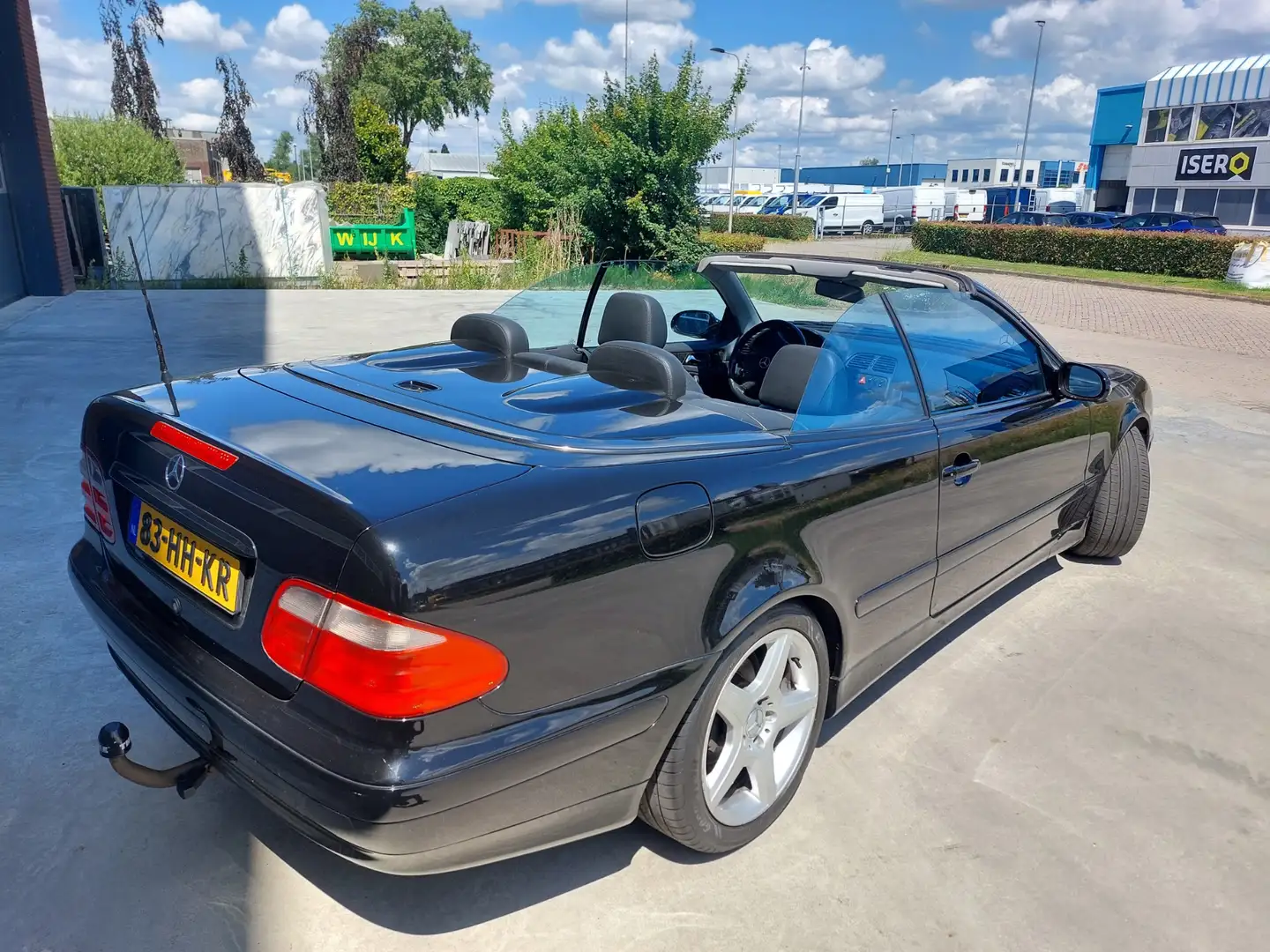 Mercedes-Benz CLK 200 Cabrio Avantgarde Automaat Leer zeer nette auto Zwart - 2