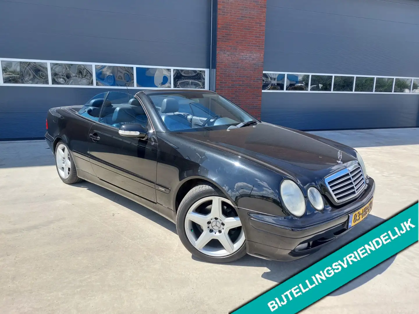 Mercedes-Benz CLK 200 Cabrio Avantgarde Automaat Leer zeer nette auto Zwart - 1