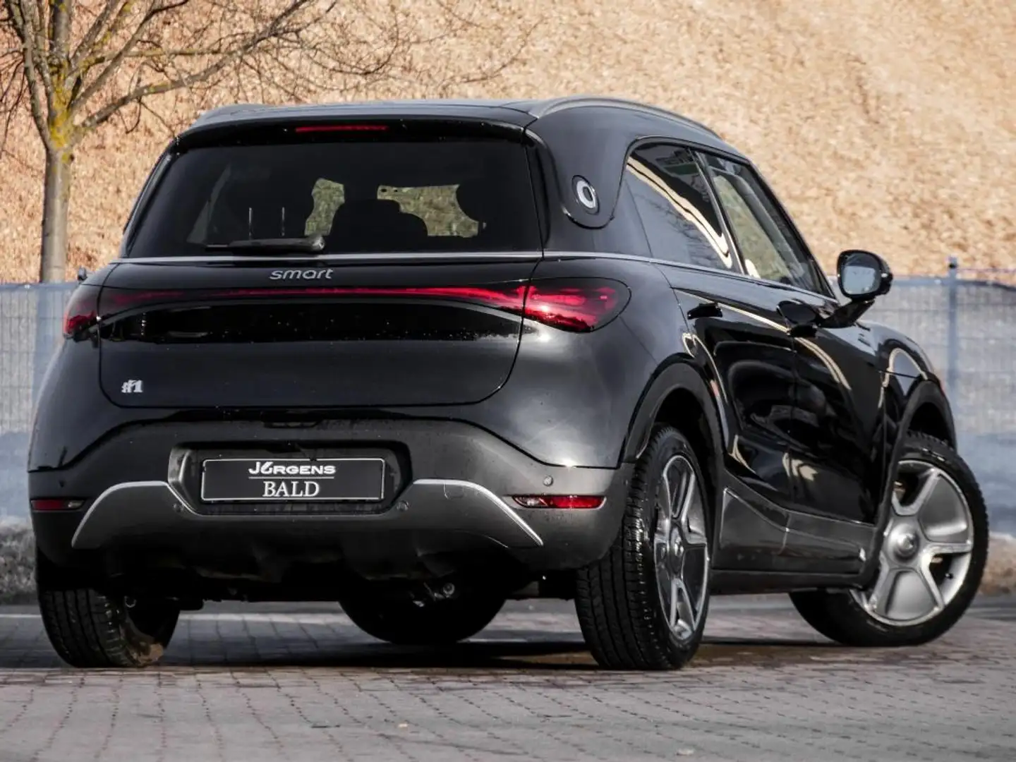 smart #1 Pulse AWD #Pano#Memo#Distr#Ambi#360°#Head-up Noir - 2