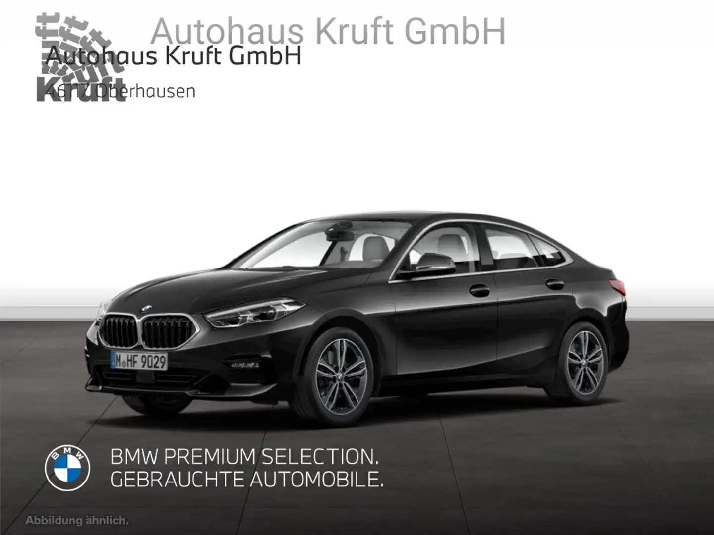 BMW 218 i Gran Coupé SPORT LINE+AUTOM+PDC+SITZHZ+LM17 Schwarz - 2