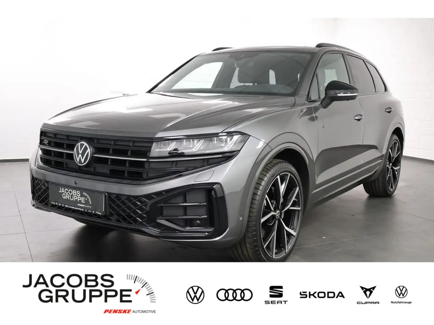 Volkswagen Touareg 3.0 TDI 4M R-Line "Black Style" Navi, Gris - 1