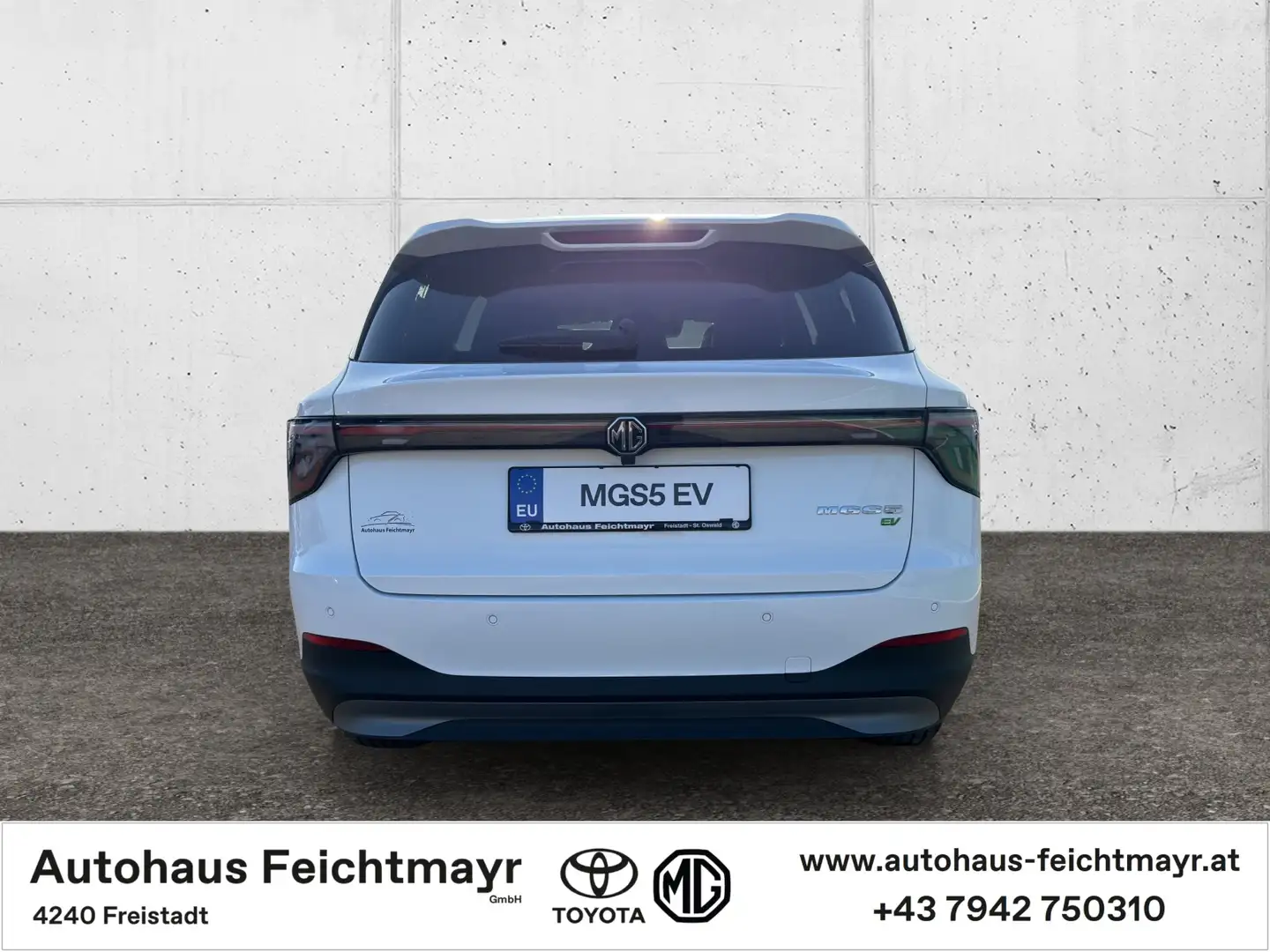 MG MGS5 EV MG S5 EV Luxury RWD LONGRANGE 5t. Weiß - 2