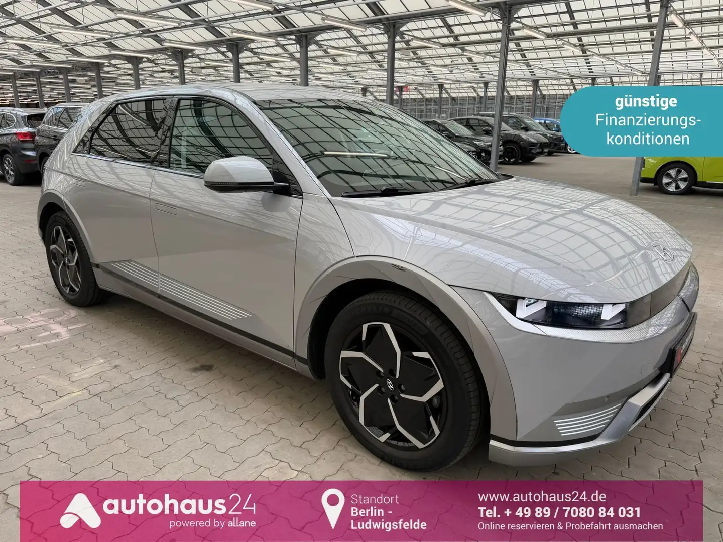 Hyundai IONIQ 5 Techniq   72,6 kWh Gris - 1
