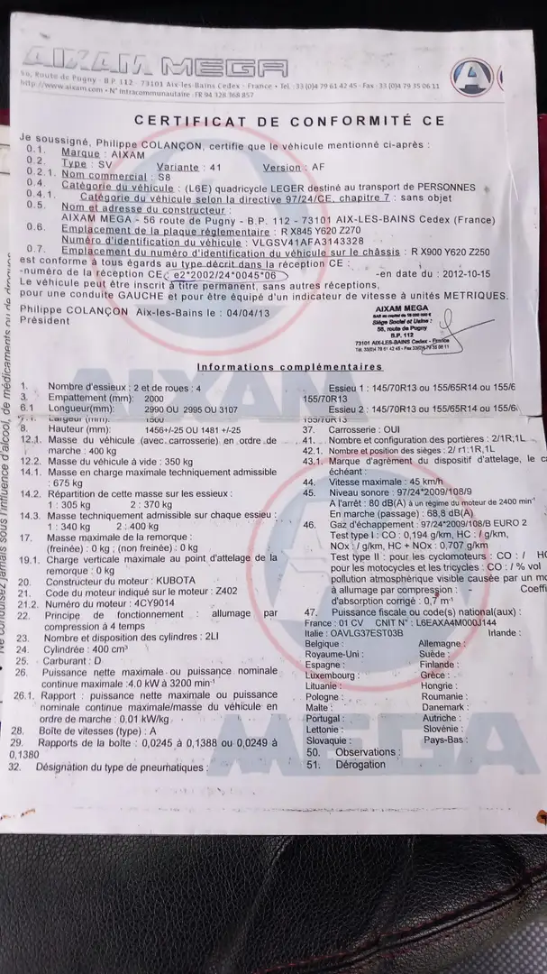 Aixam GTI Mopedauto - 2