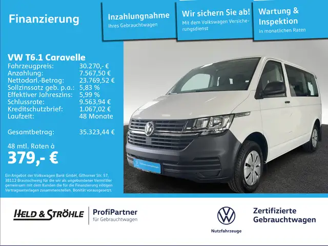 Volkswagen T6 Caravelle Trendline 2.0 TDI KR DAB+ PDC 9S