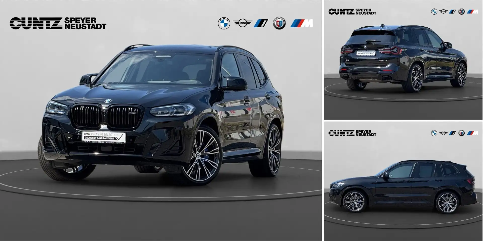 BMW X3 M 40d Harman/Kardon Laserlicht Anhängerk. Standheiz. Black - 1