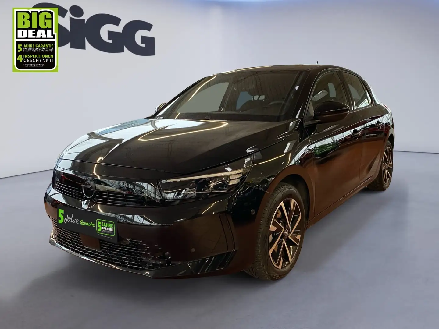 Opel Corsa F 1.2 GS wenig Km , aus 1. Hand Automatik Schwarz - 2