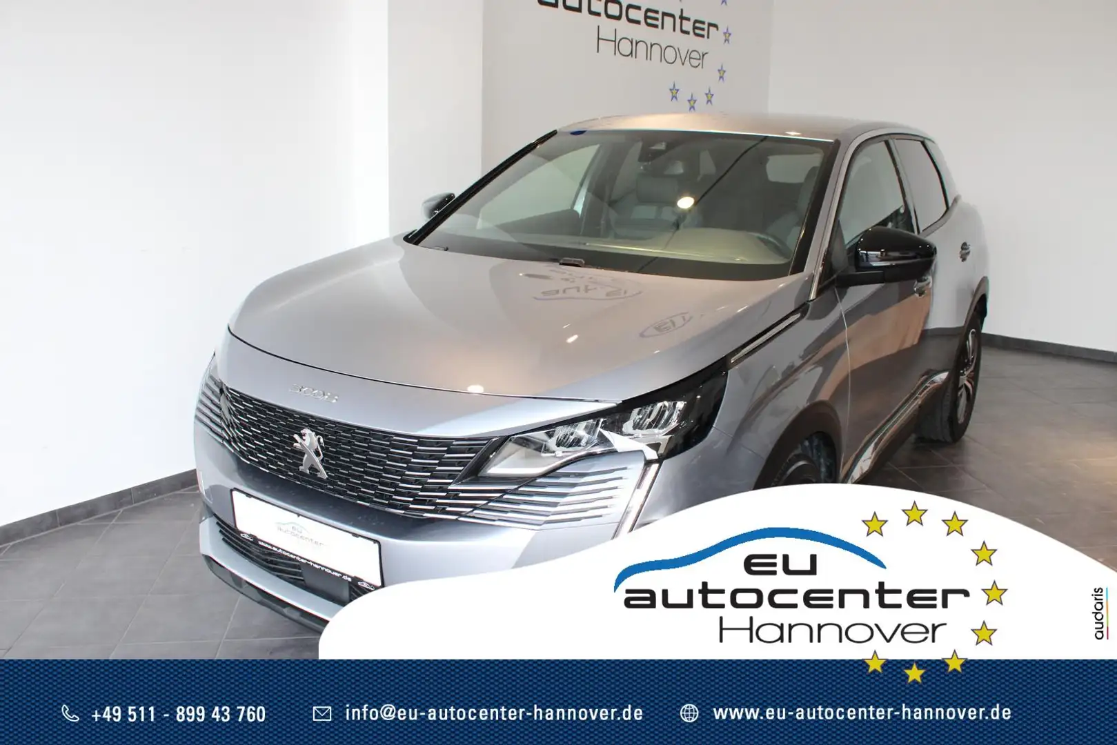 Peugeot 3008 Hybrid 136 Allure Pack, eDCS6, NAVI,KAMERA Grau - 1