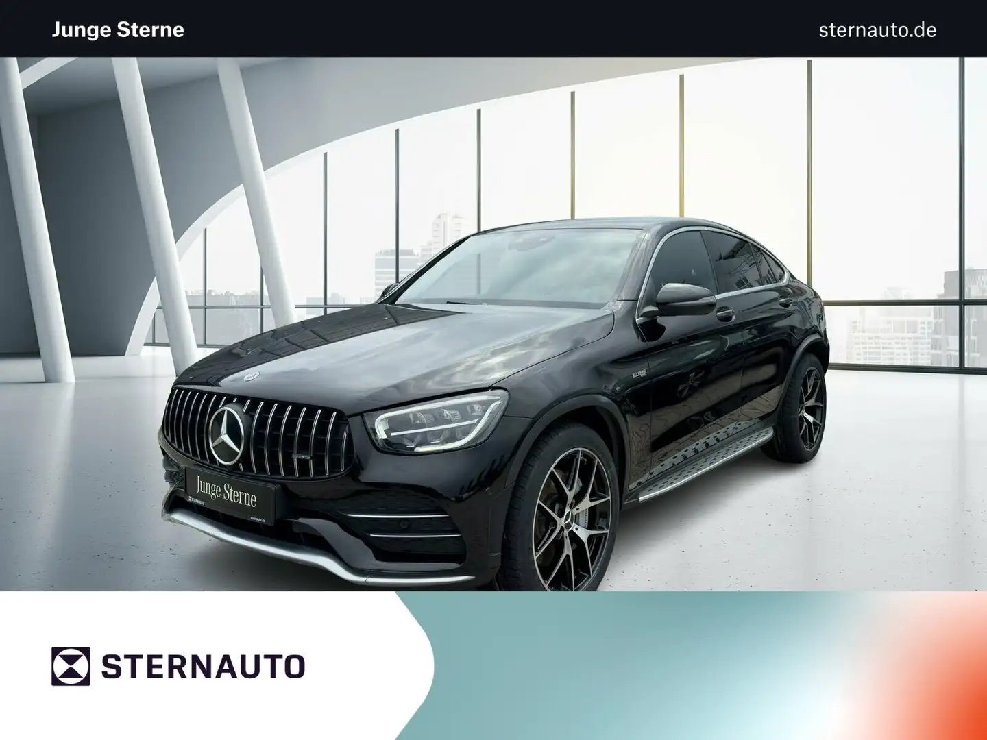 Mercedes-Benz GLC 43 AMG GLC 43 4M Coupé AMG Line Navi Styling Autom.LED Negro - 1