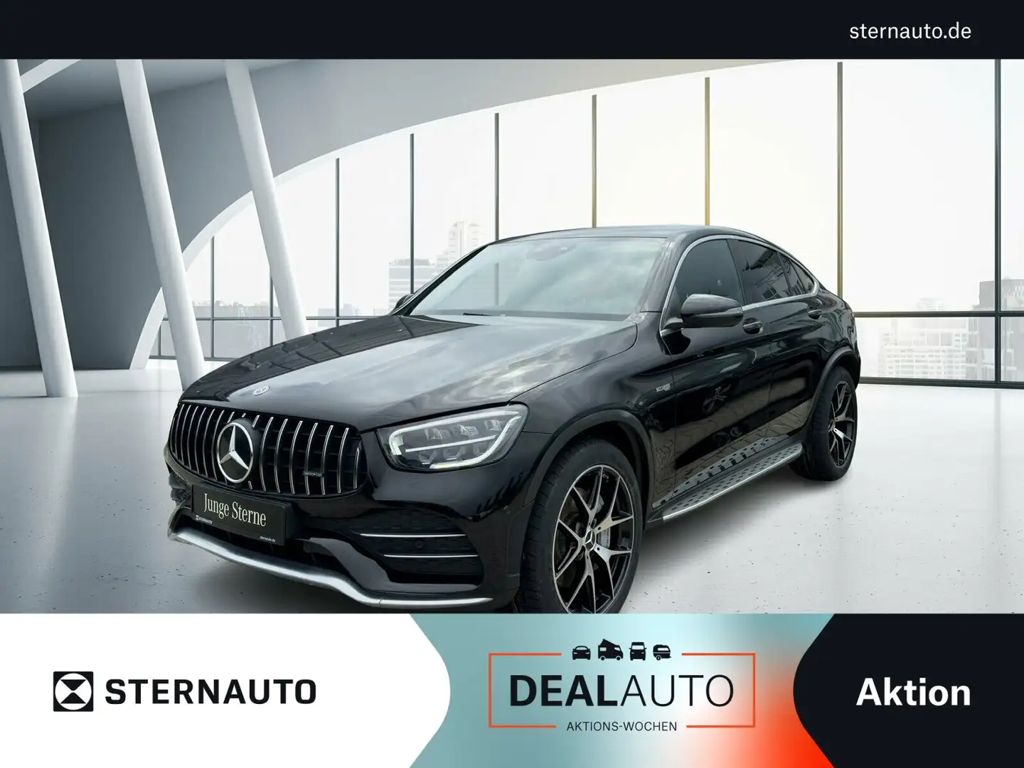 Mercedes-Benz GLC 43 AMG GLC 43 4M Coupé AMG Line Navi Styling Autom.LED Nero - 1