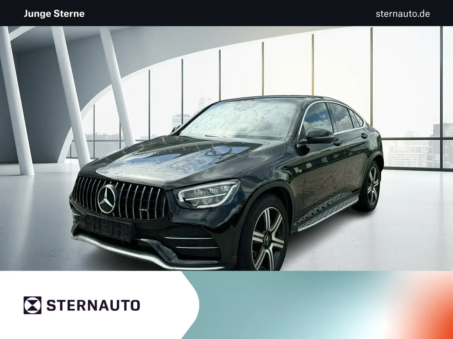 Mercedes-Benz GLC 43 4M Coupé AMG Line Navi Styling Autom.LED Zwart - 1