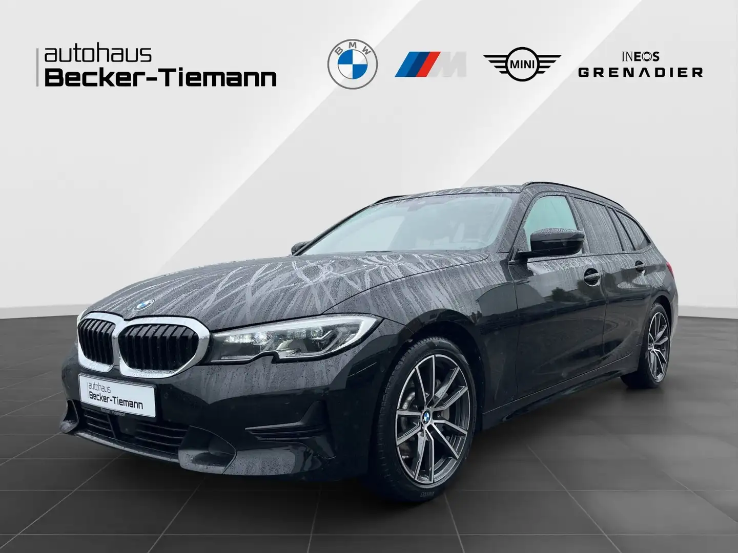 BMW 330 d Touring Sport Line Laser ACC HiFi PDC Schwarz - 1