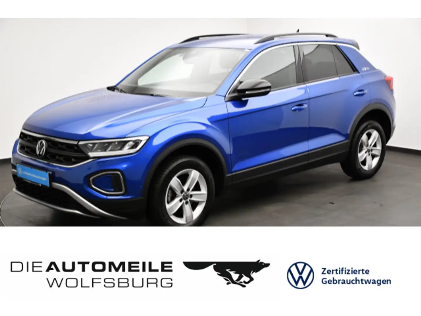 Volkswagen T-Roc 2.0 TDI Goal LED/ACC Blau - 1