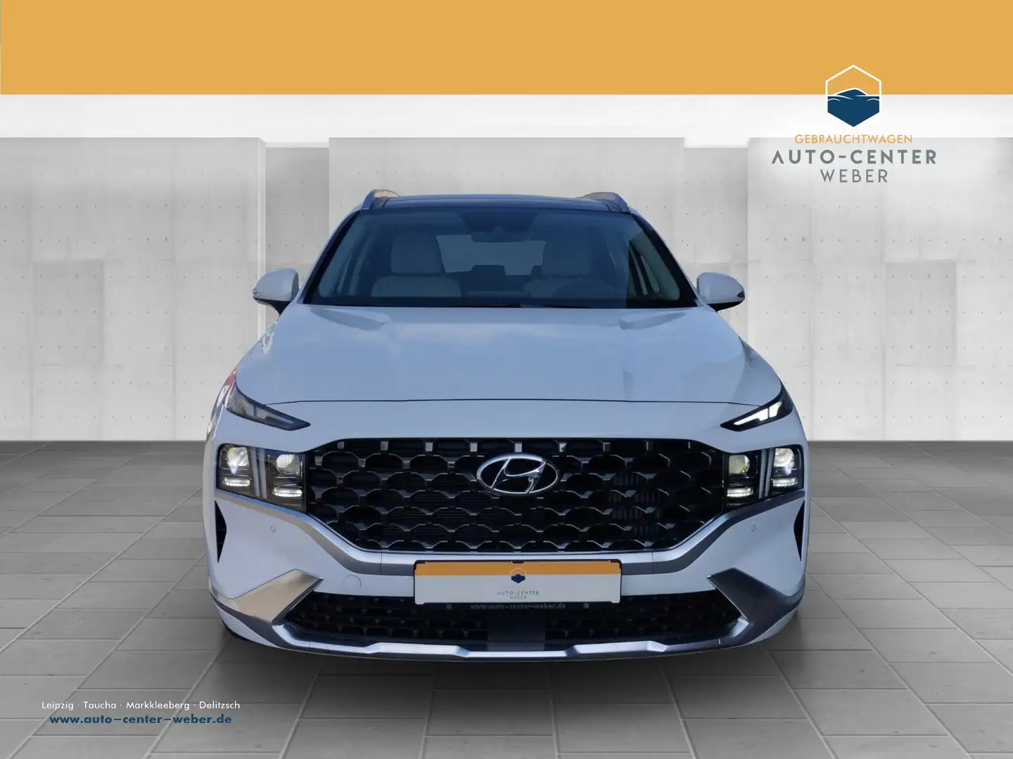 Hyundai SANTA FE FL 1.6 T-GDi Hybrid Signature AT 4WD incl Servicep Weiß - 2