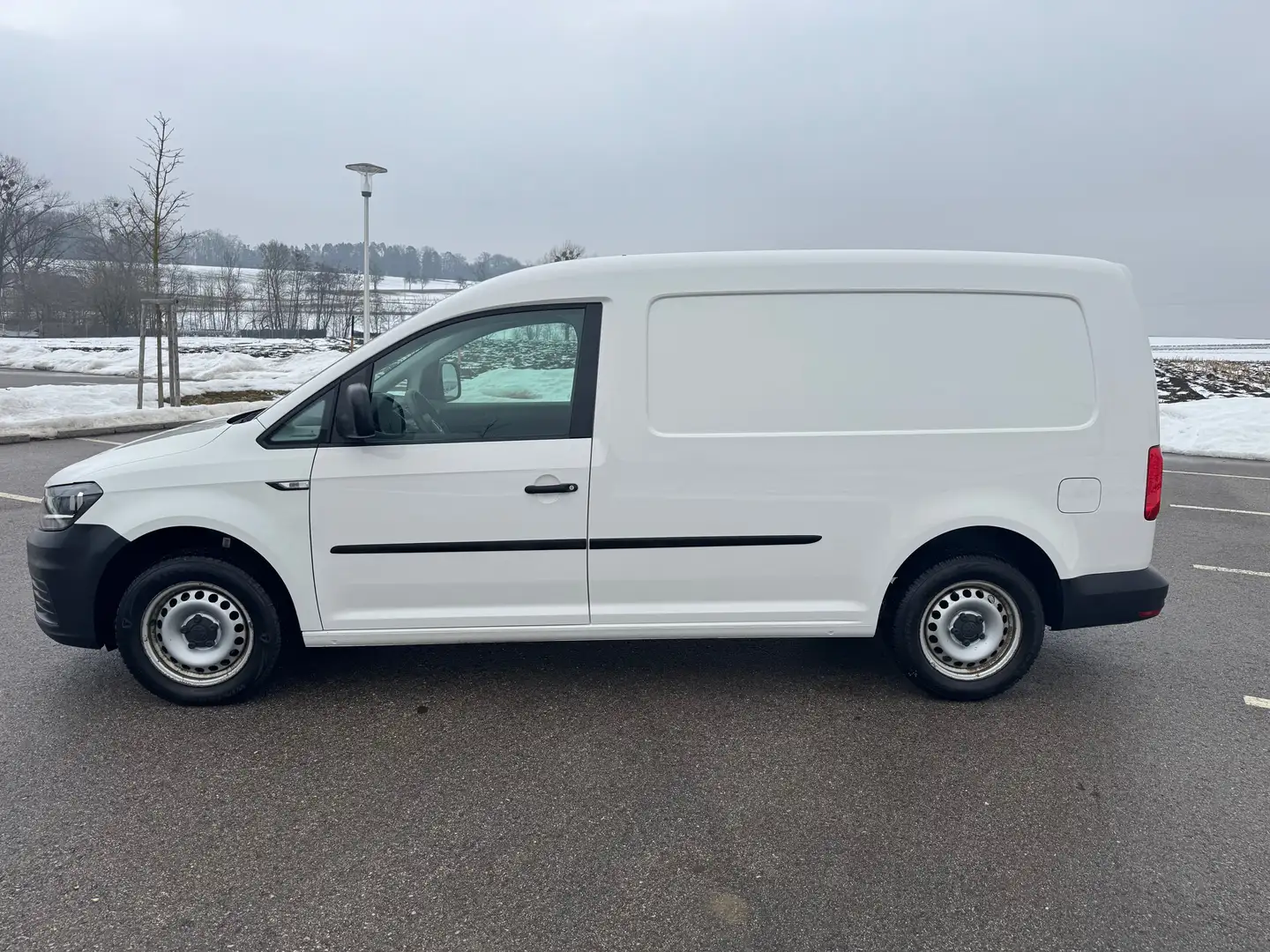 Volkswagen Caddy Maxi 2.0 TDI/1.Besitz/Mwst ausweisbar Weiß - 2