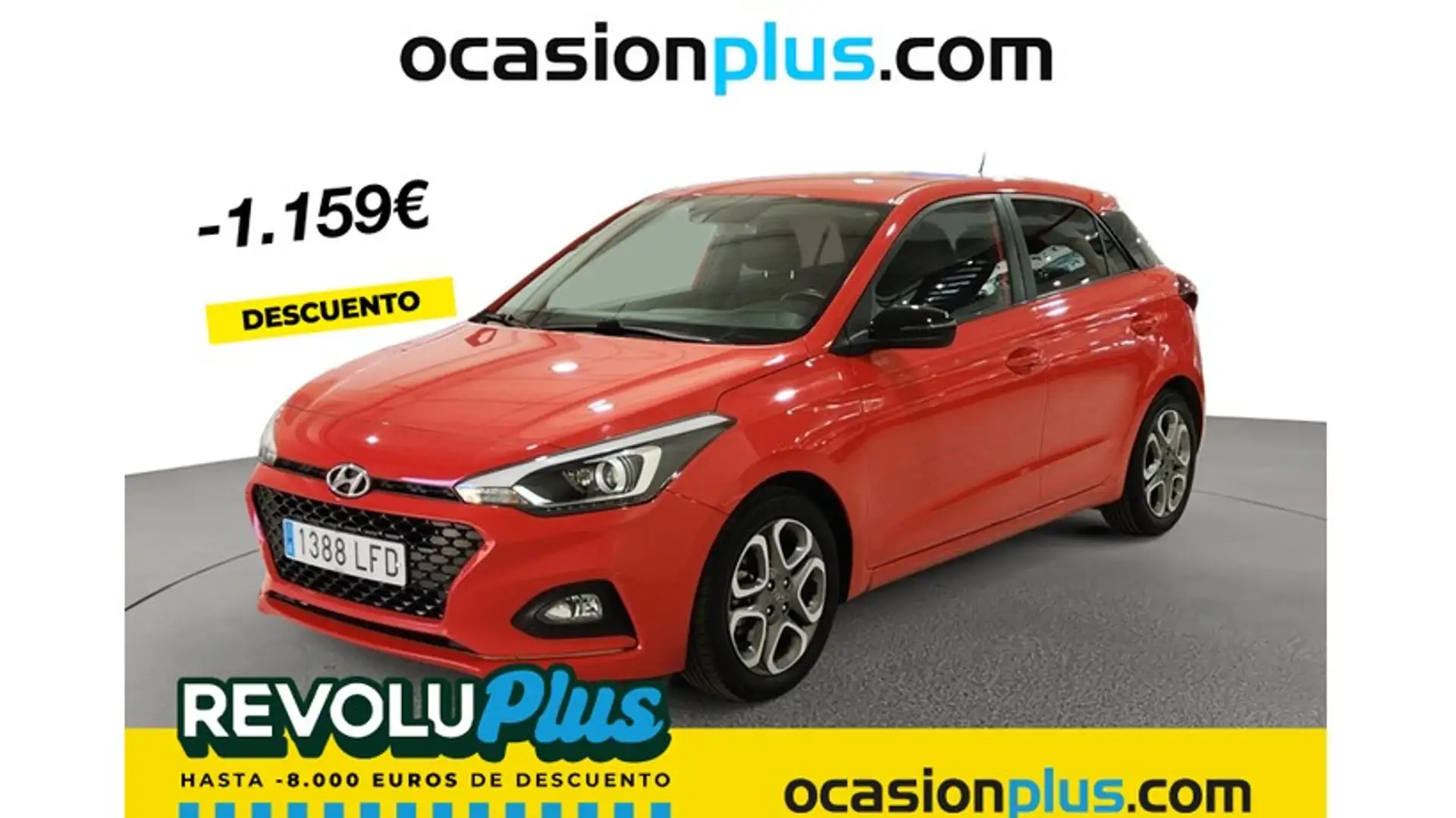 Hyundai i20 1.0 TGDI Tecno LE 100 Rojo - 1