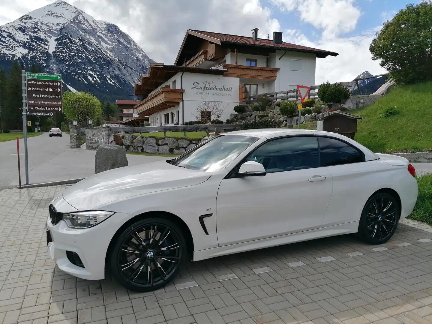 BMW 435 d xDrive Cabrio M Performance Paket Weiß - 1
