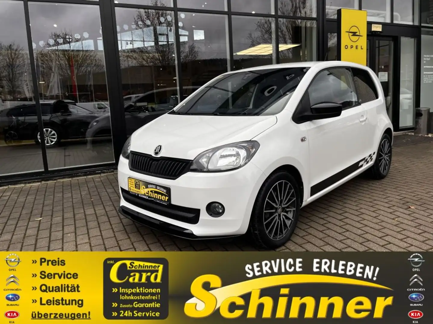 Skoda Citigo 1.0 MPI Monte Carlo Weiß - 1