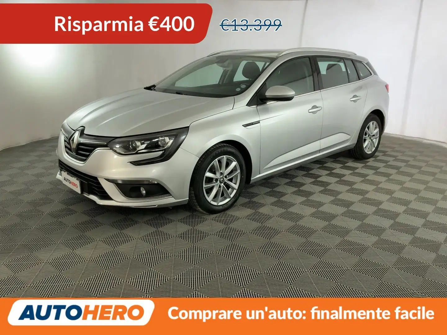 Renault Megane 1.5 dCi Energy Intens 110 CV EDC Argent - 1