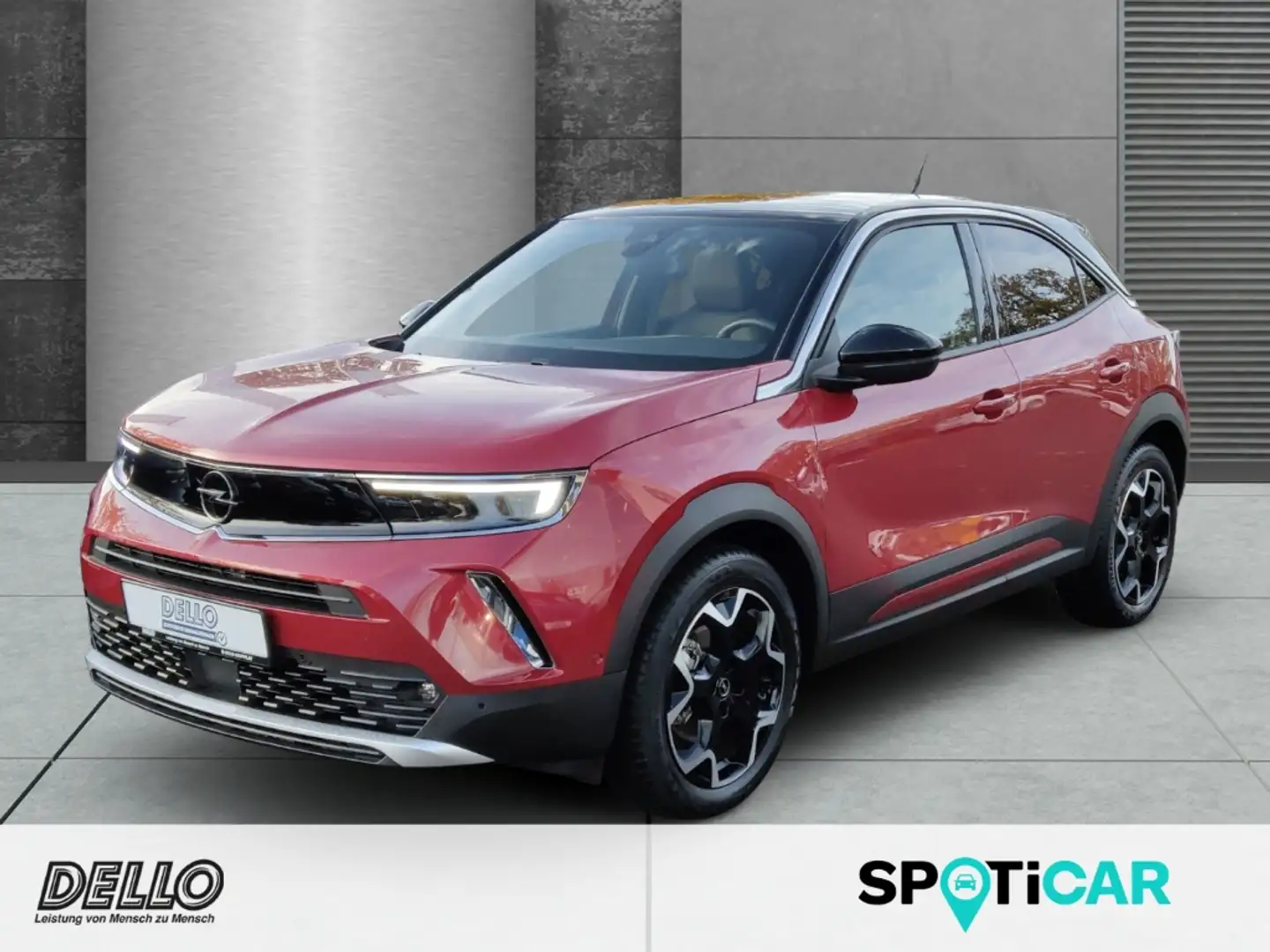 Opel Mokka-E Ultimate Navi LenkradHZG SHZ PDC RFK Digitales Coc Rot - 1