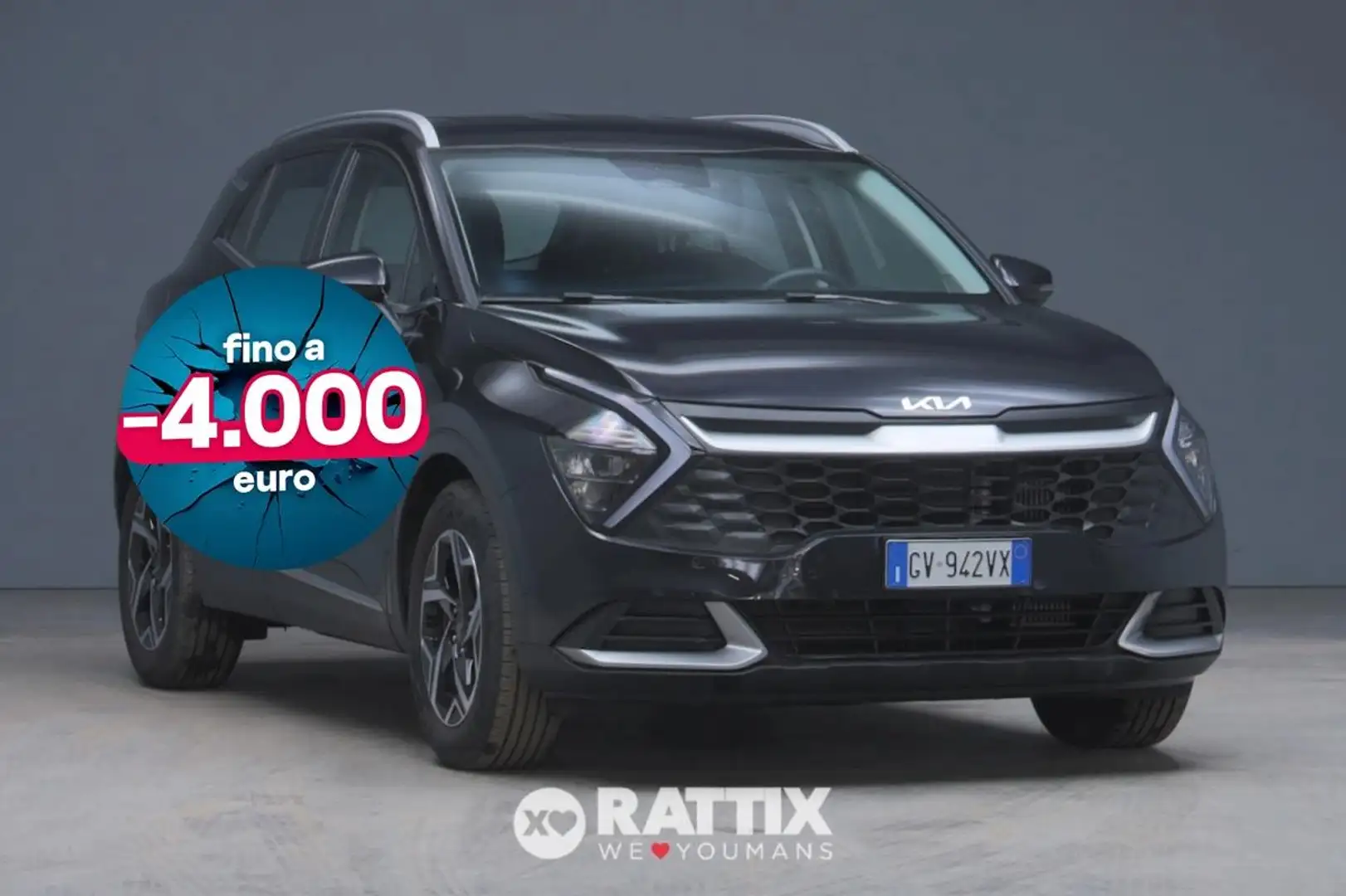 Kia Sportage 1.6 CRDI Mhev Business DCT Schwarz - 1