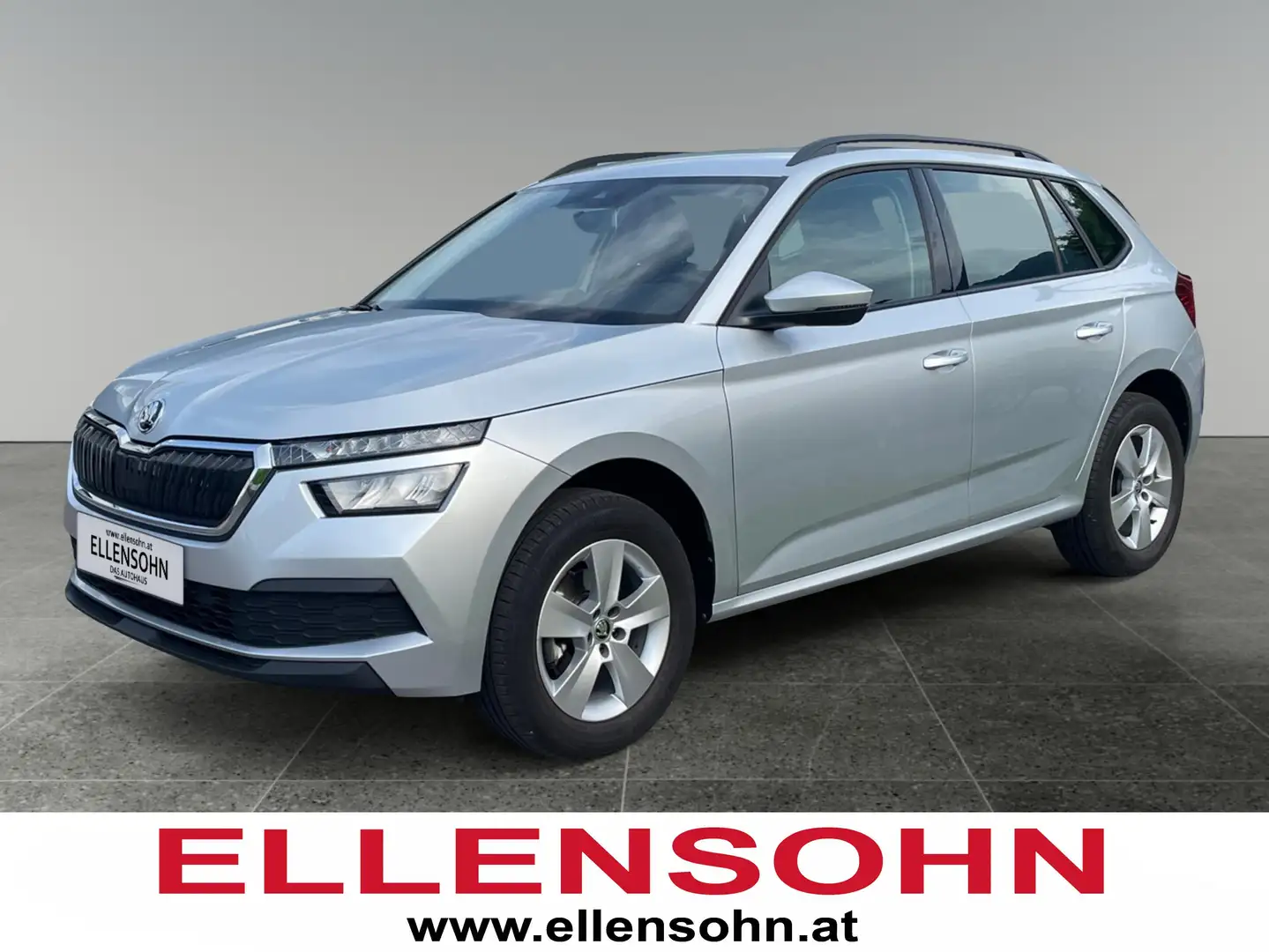 Skoda Kamiq 1,0 TSI Active 8-fach bereift Silber - 1