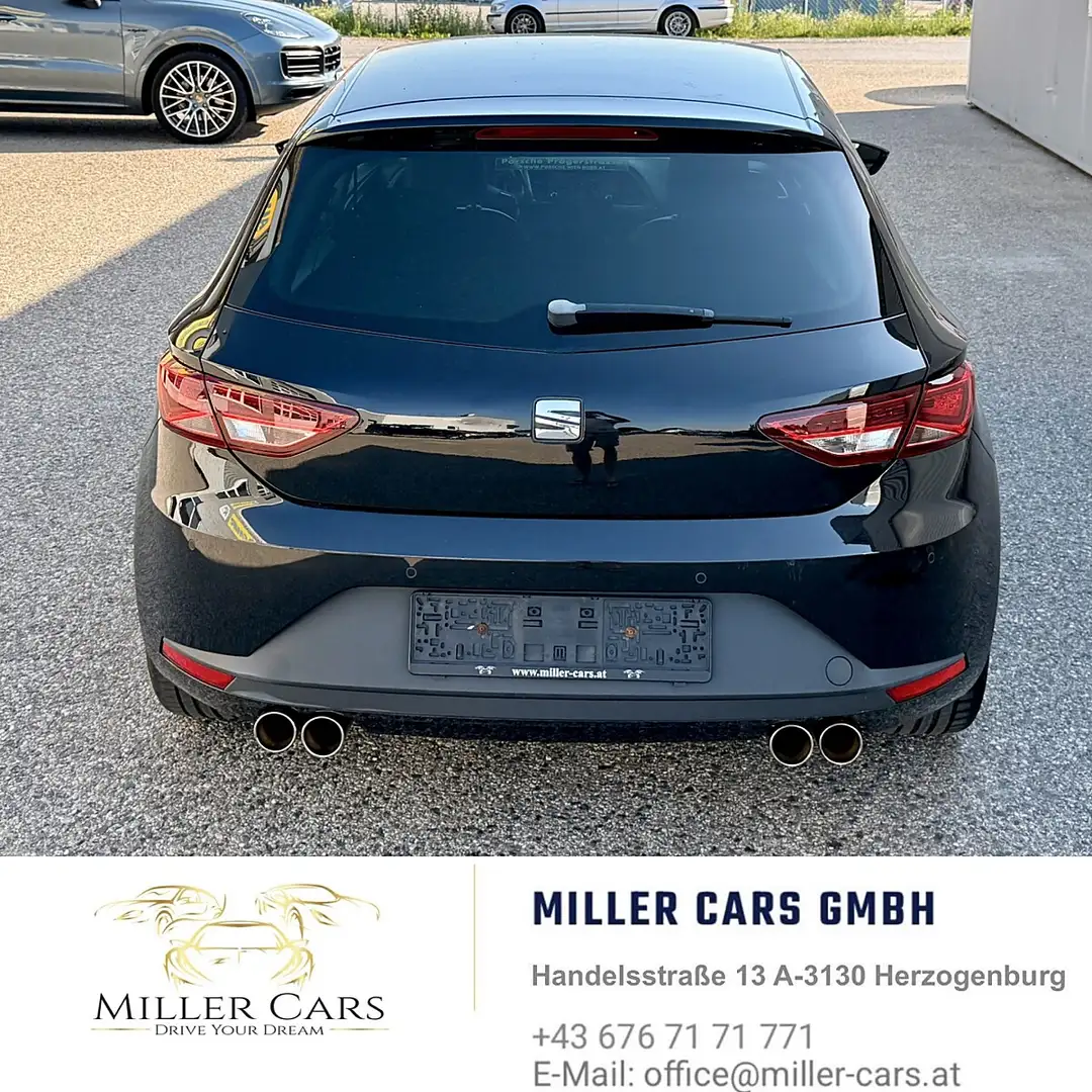 SEAT Leon FR 1,4 TSI ACT Start-Stopp*Servicegepflegt*neue... Schwarz - 2