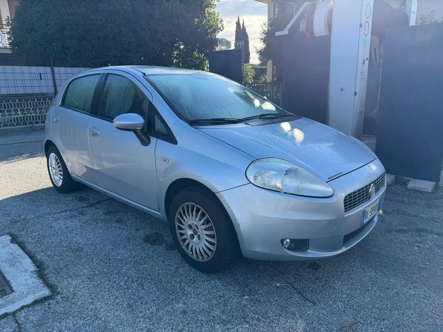 Fiat Grande Punto Grande Punto 77cv Neo patentati Gris - 1