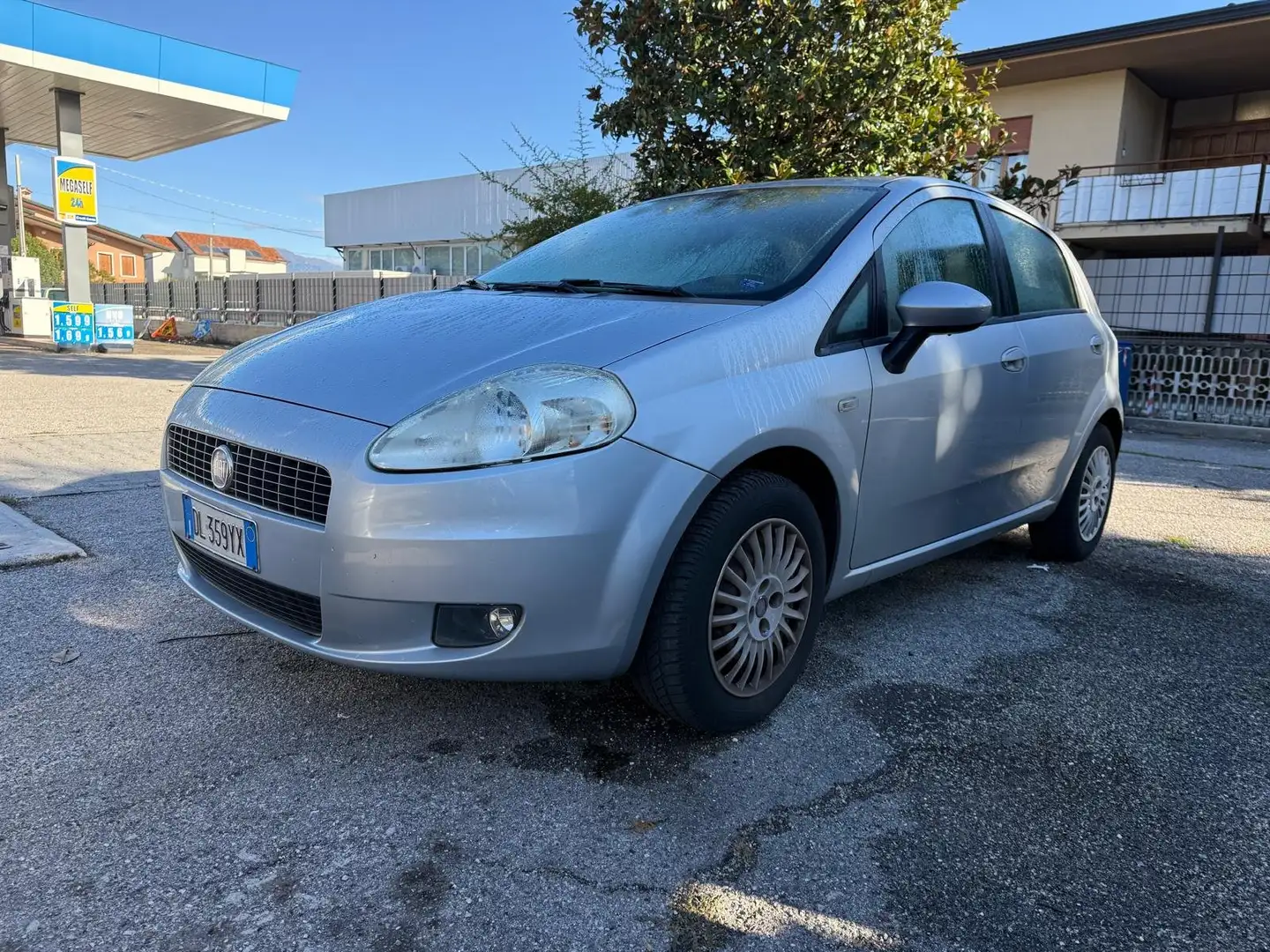 Fiat Grande Punto Grande Punto 77cv Neo patentati Gris - 2