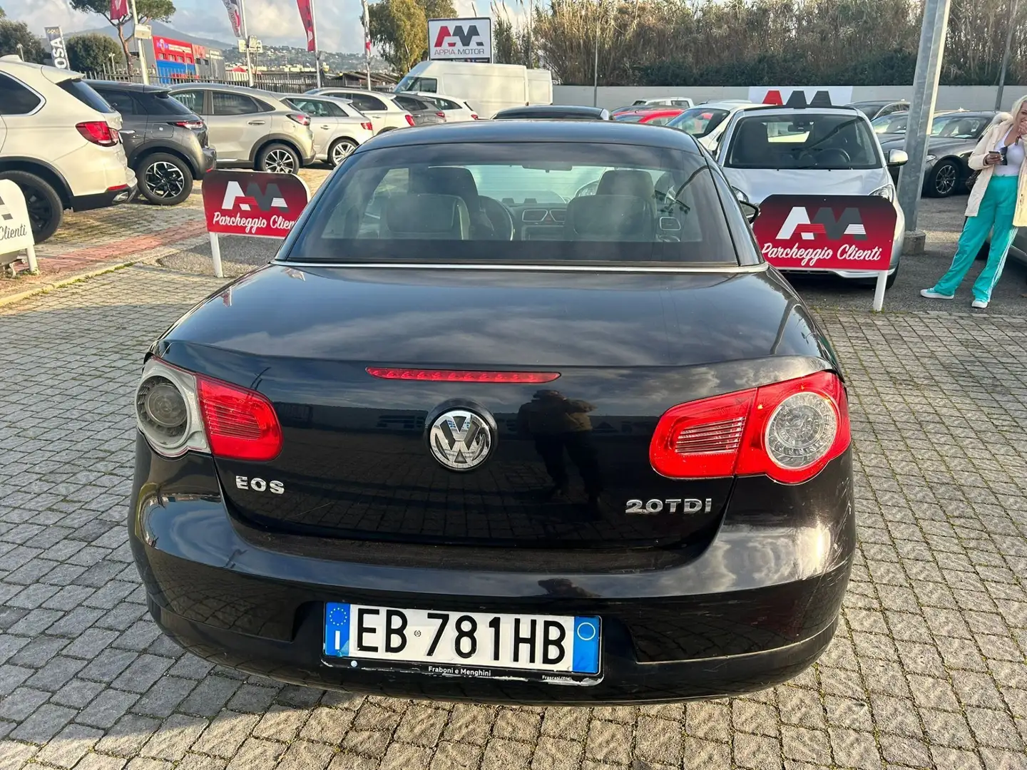 Volkswagen Eos 2.0 tdi dpf Schwarz - 2