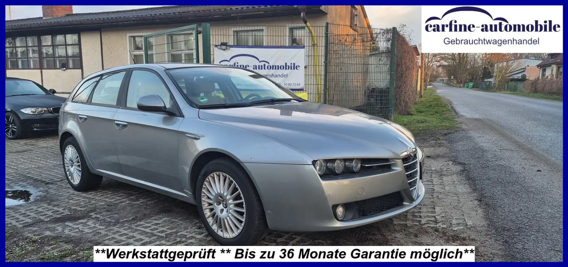 Alfa Romeo 159 Sportwagon 130TKM Scheckh. HU+GARANTIE Gris - 2