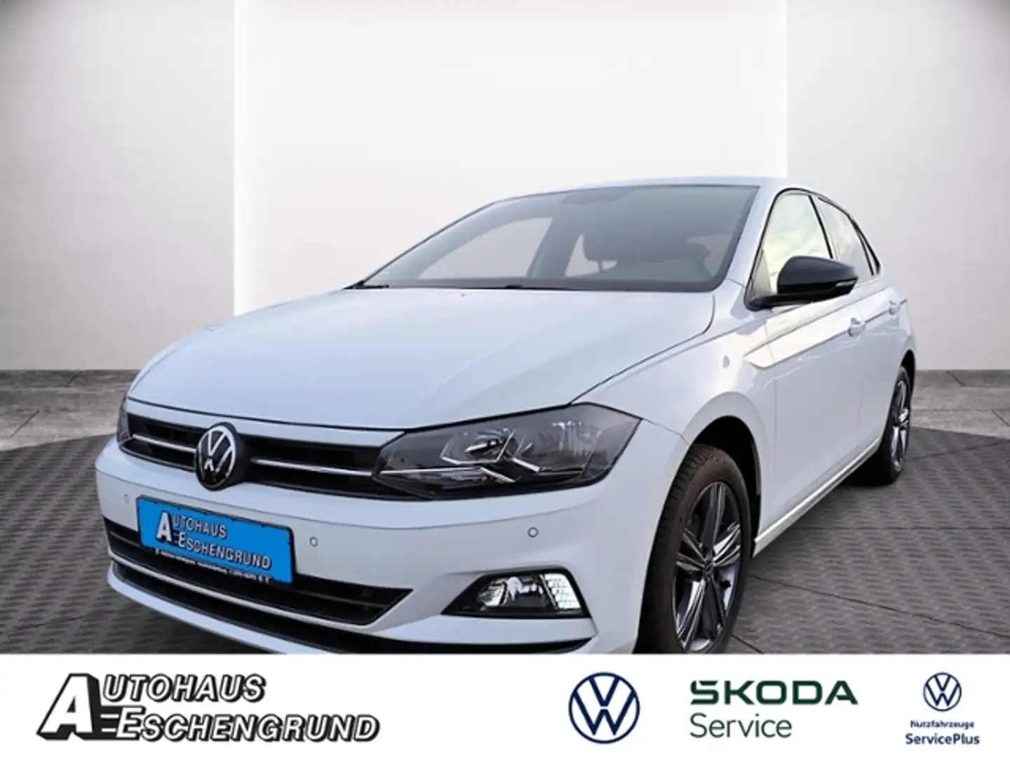 Volkswagen Polo 1.0 TSI United NAVI SITZH KAM APP ALLWET Weiß - 1
