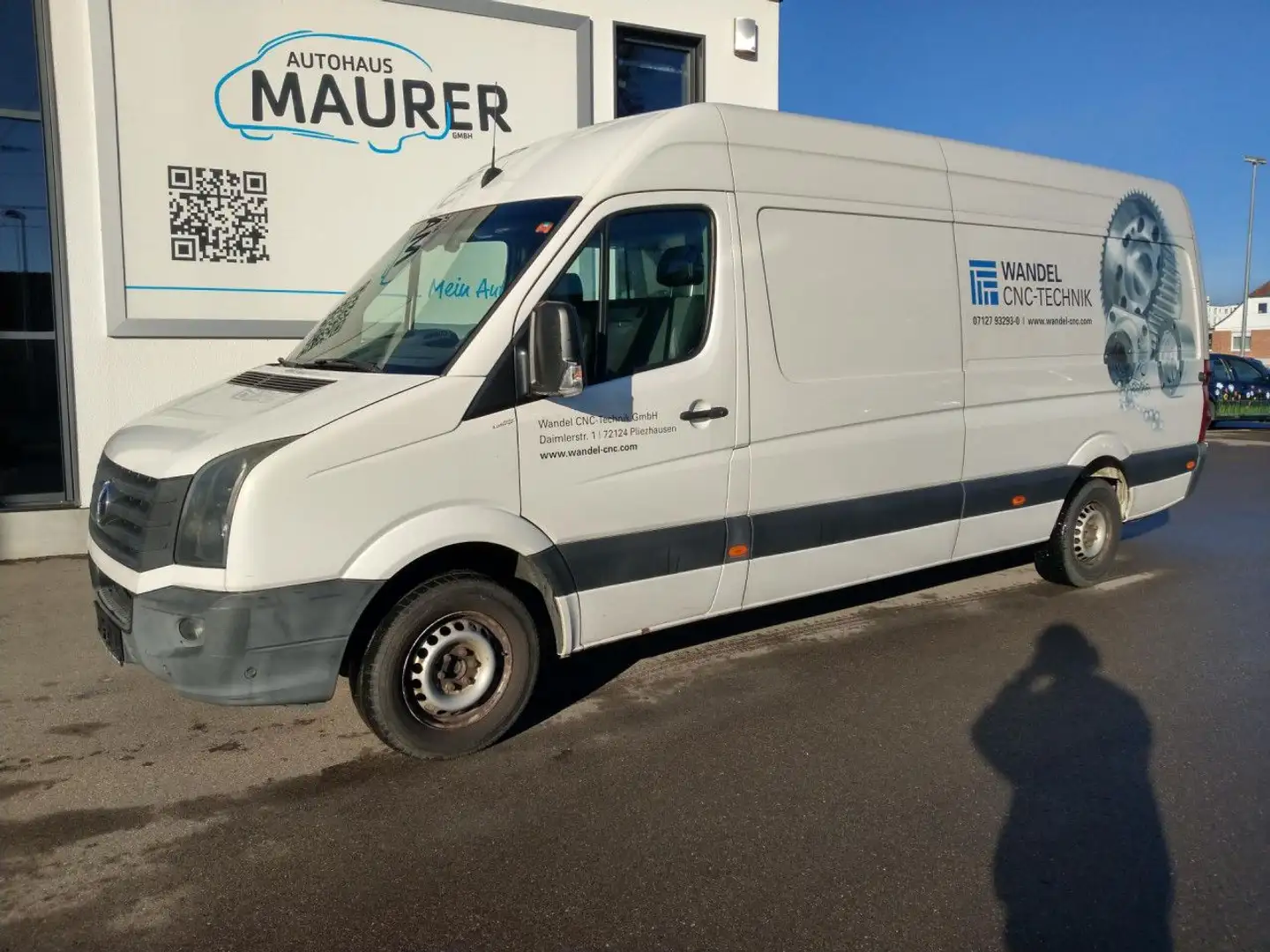 Volkswagen Crafter Kasten 2,0 TDI L4H2 Standheizung Klima AHK Weiß - 2