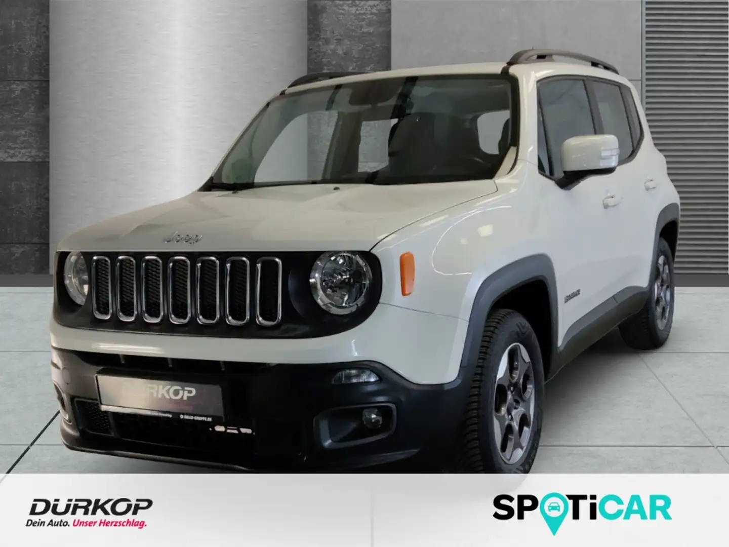Jeep Renegade 1.6 Longitude Klima PDC Blanc - 1