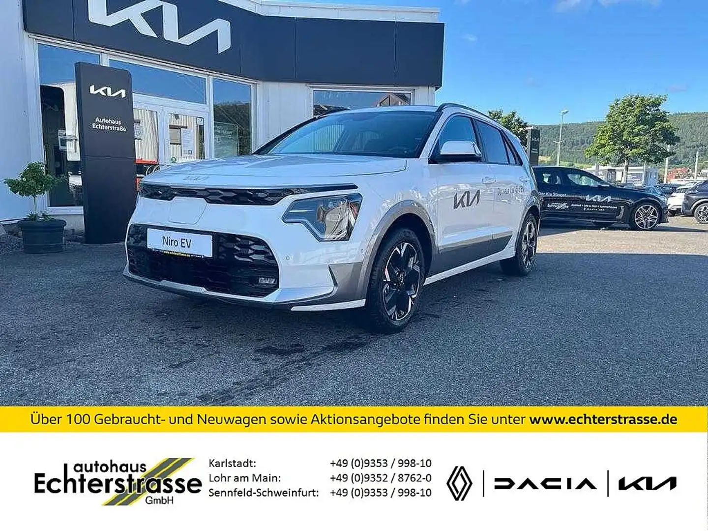Kia e-Niro Niro EV Inspiration 64,8 kW/h +WP+LED+V2L Weiß - 1