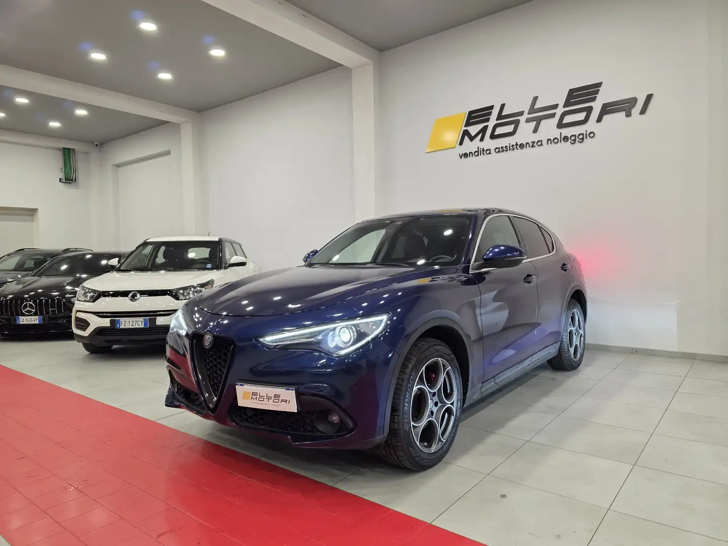 Alfa Romeo Stelvio Stelvio 2017 2.2 tQ4 210cv auto Blau - 1