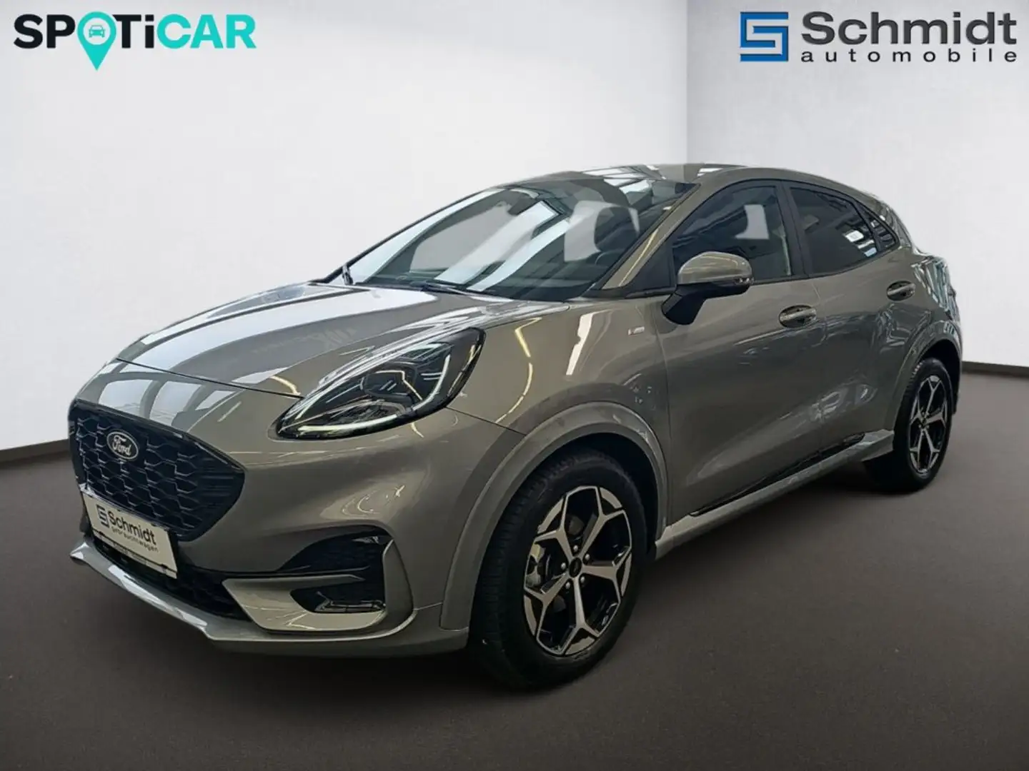 Ford Puma ST-Line 1,0 EcoBoost MHEV 125PS Silber - 2