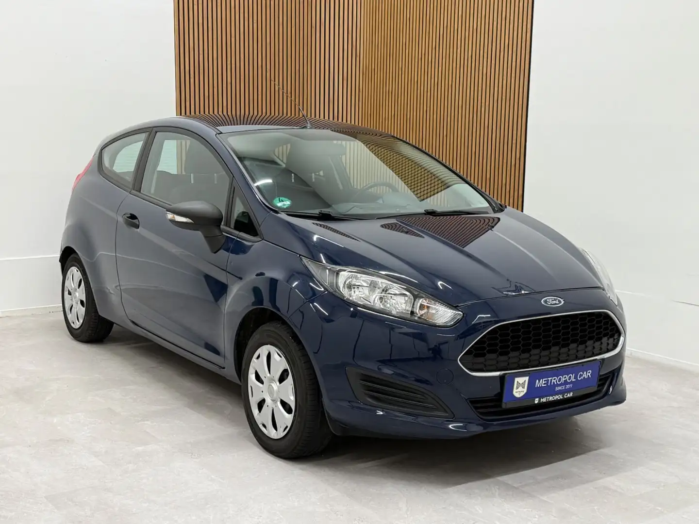 Ford Fiesta Ambiente 1.25 EUR6+GARANTIE+TÜV 06.27 Azul - 1
