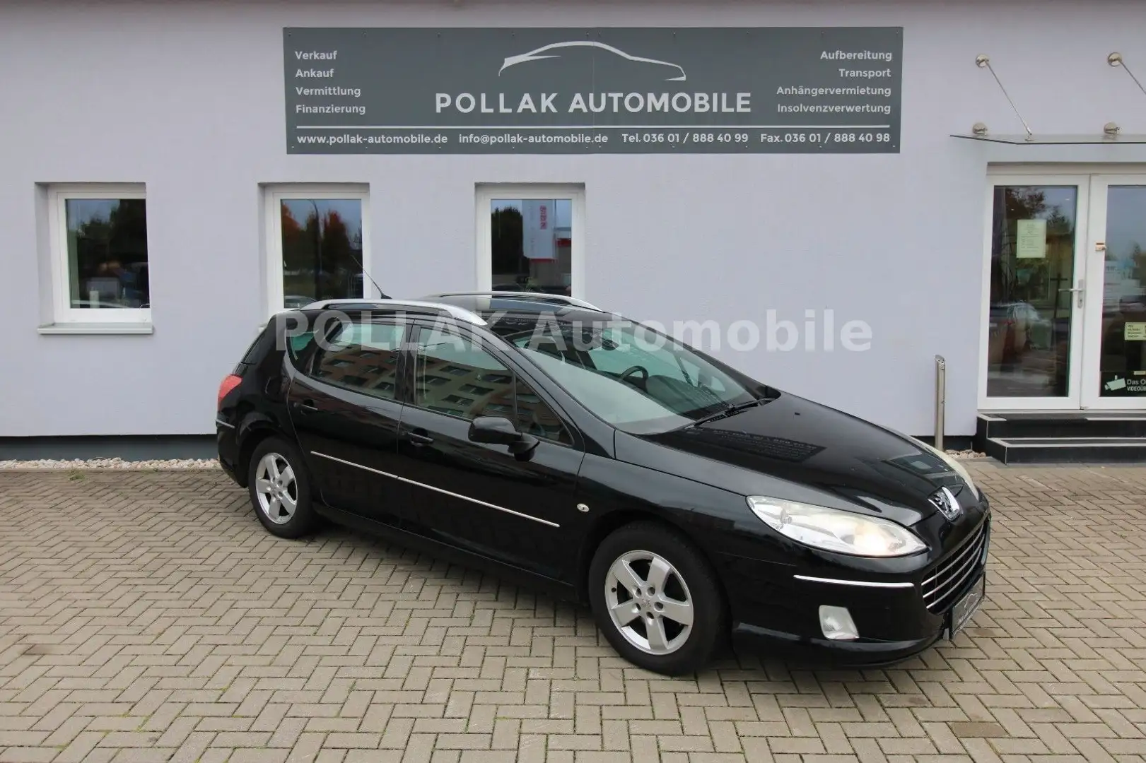 Peugeot 407 Business-Line HDi FAP 140*LEDER*PANO*SHZ*AHK Noir - 1