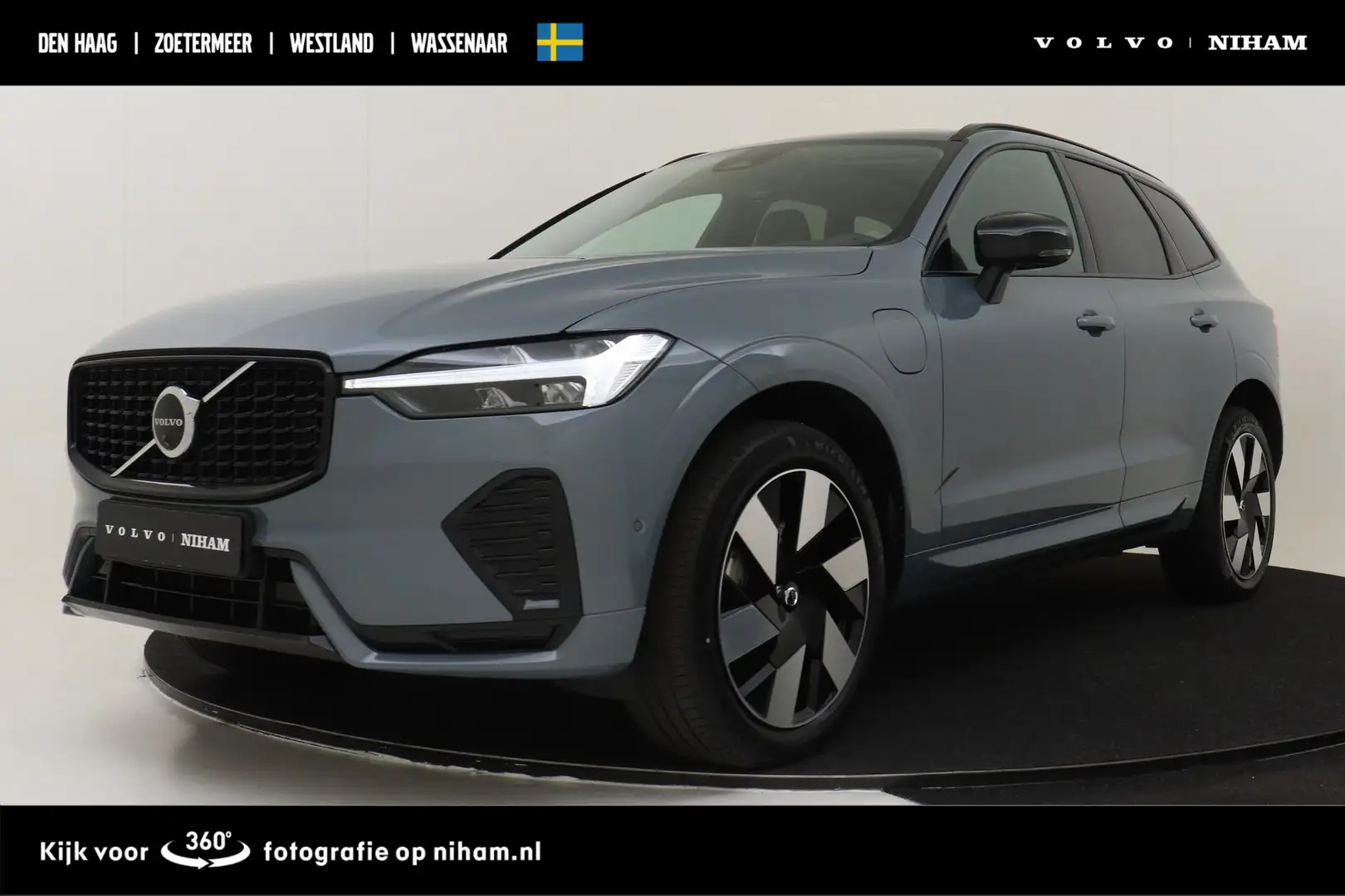 Volvo XC60 T8 PLUG-IN HYBRID PLUS DARK -PANO.DAK|GETINT.GLAS| Grijs - 1