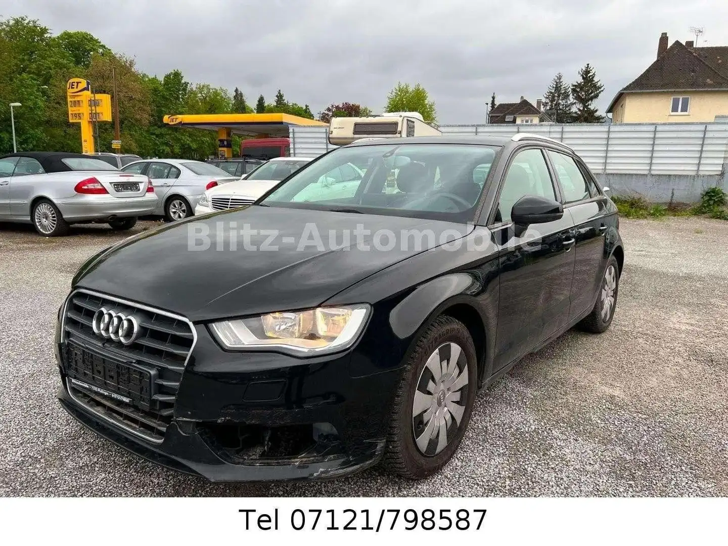 Audi A3 Sportback Attraction leichter hagelschaden Schwarz - 1
