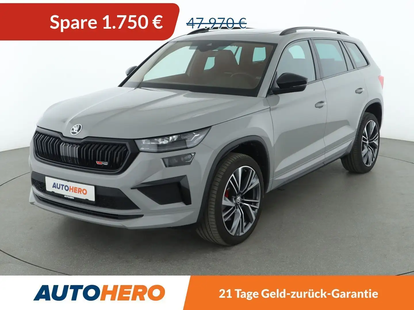 Skoda Kodiaq 2.0 TSI RS 4x4 Aut.*APP*NAVI*LED*ACC*CAM* Grau - 1