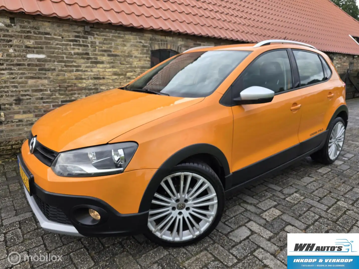 Volkswagen Polo Cross 1.2-12V Comfortline Portocaliu - 1
