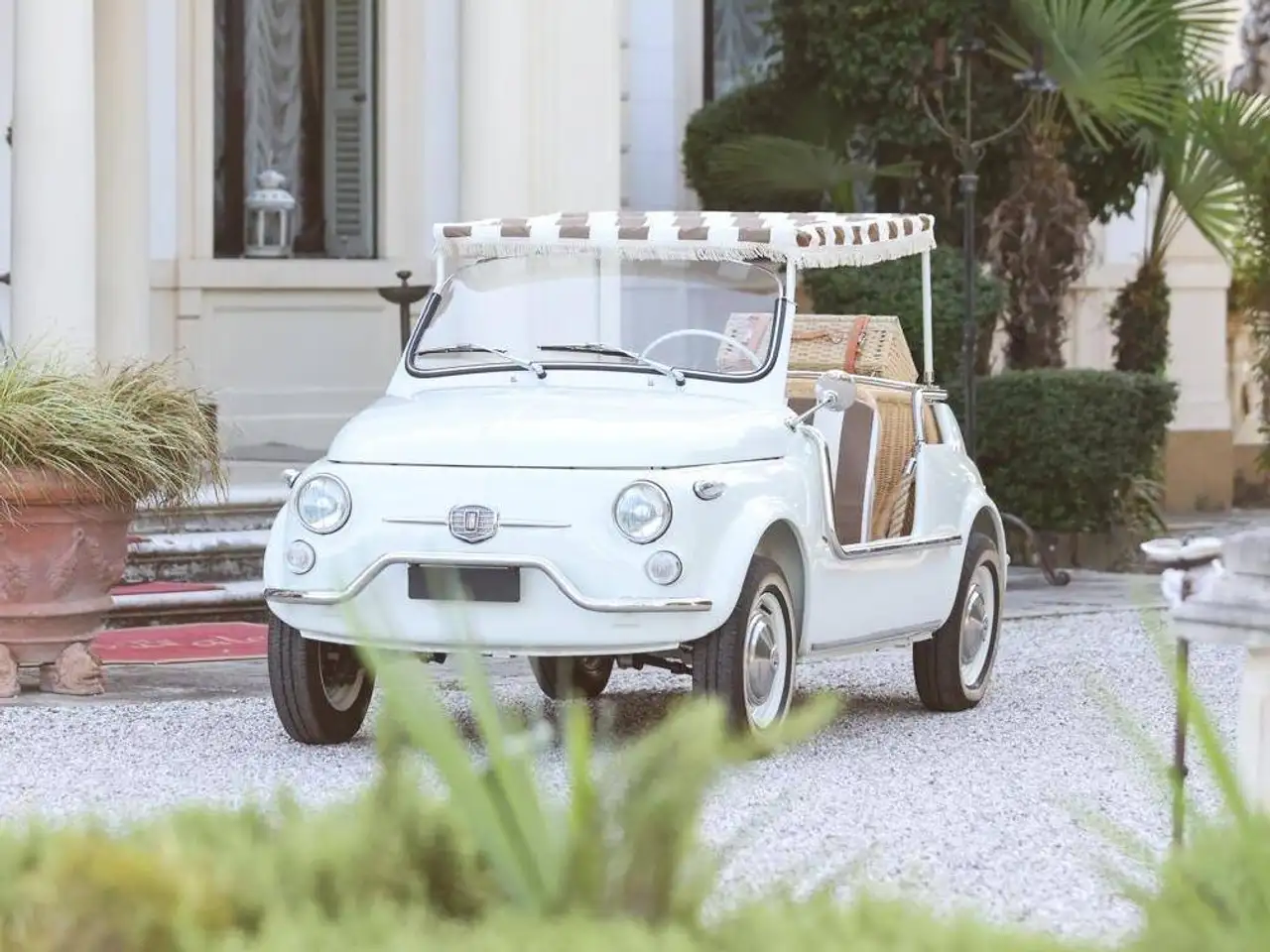 Fiat 500 spiaggina jolly ghia replica, foto 1