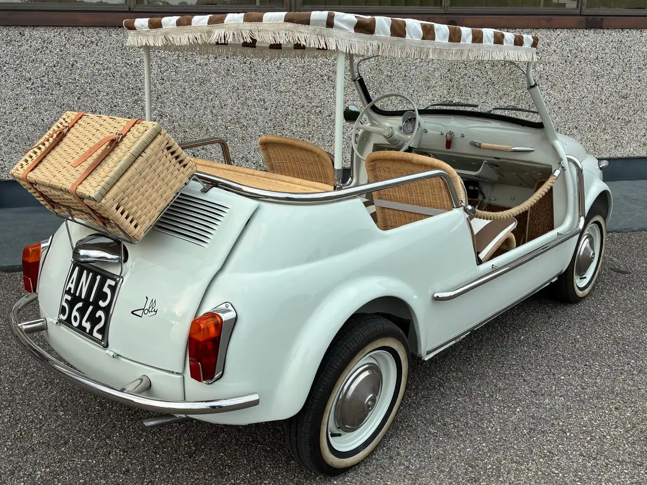 Fiat 500 spiaggina jolly ghia replica, foto 8