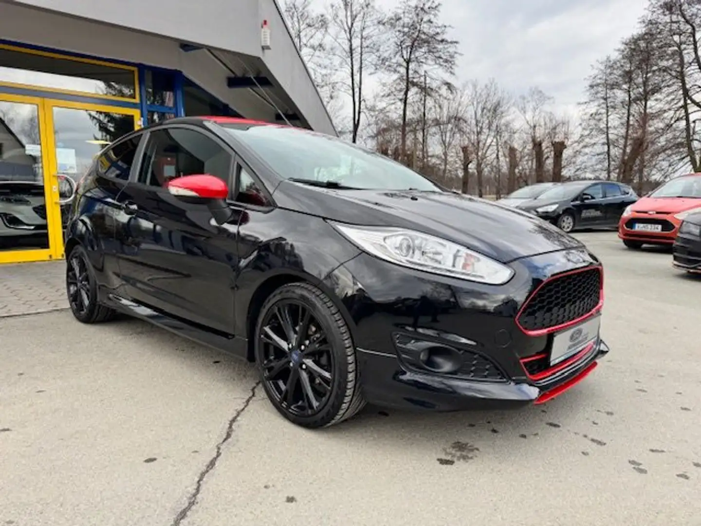 Ford Fiesta 1.0 Sport, Zahnriemen NEU, rotes Dach, Winterpaket Schwarz - 1
