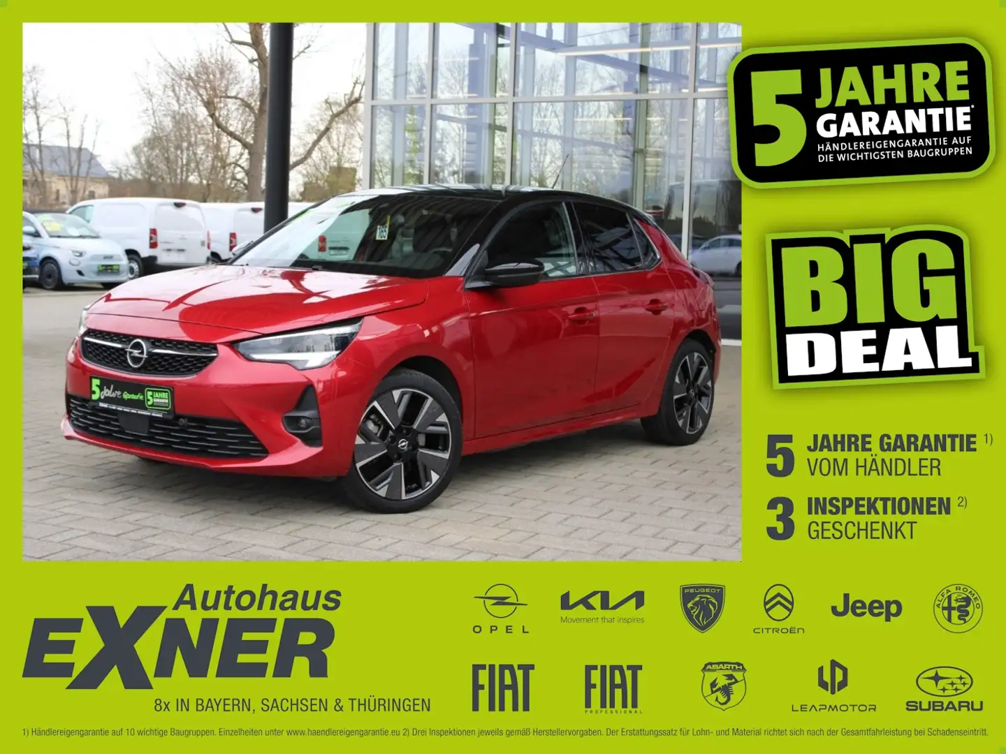 Opel Corsa-e ULTIMATE -50kWh Inkl. Batteriezertifikat Rot - 1