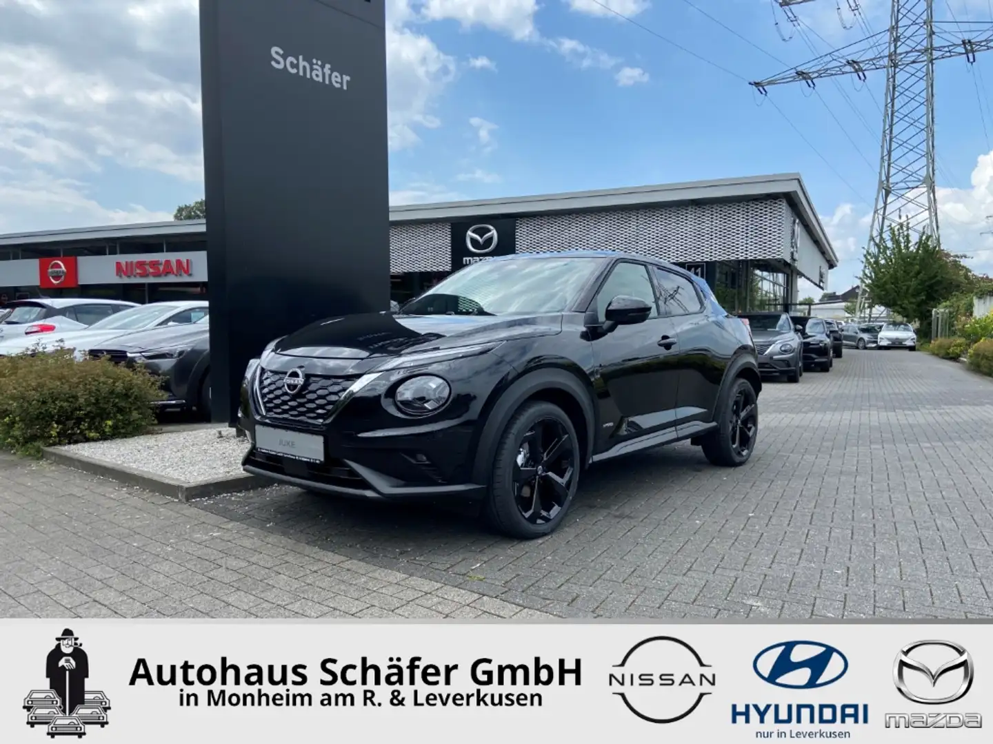 Nissan Juke TEKNA 1.6 Hybrid 143PS 4AMT Bose BFS Navi Leder di Negro - 1