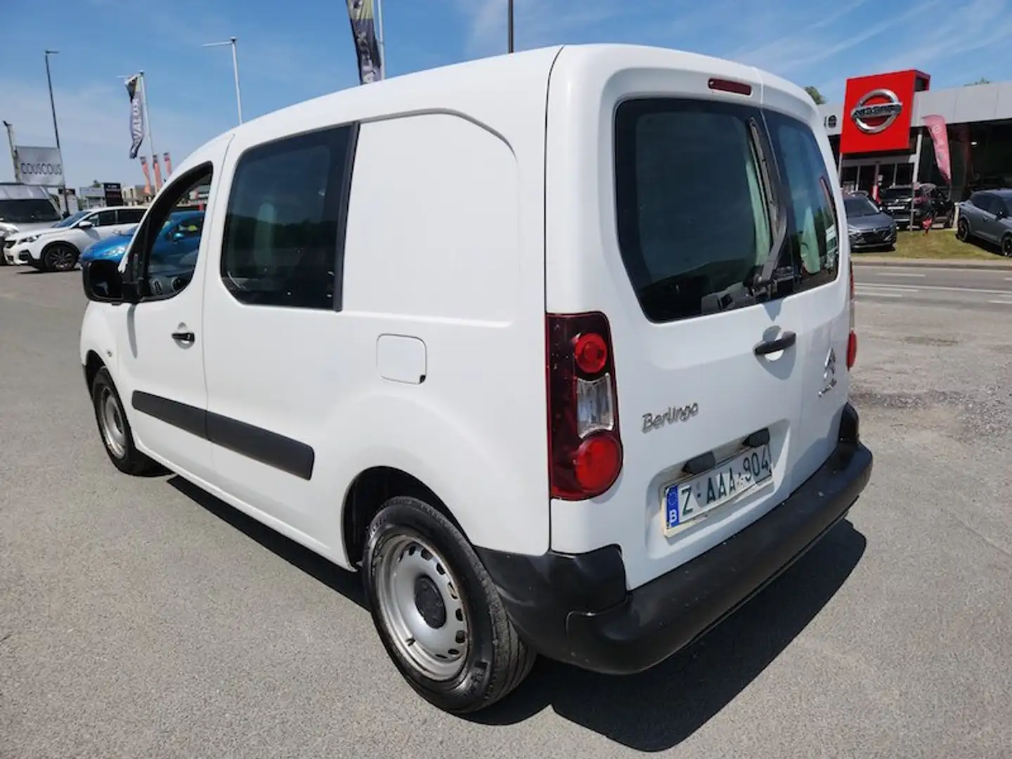 Citroen Berlingo utilitaire 16 hdi Blanc - 2