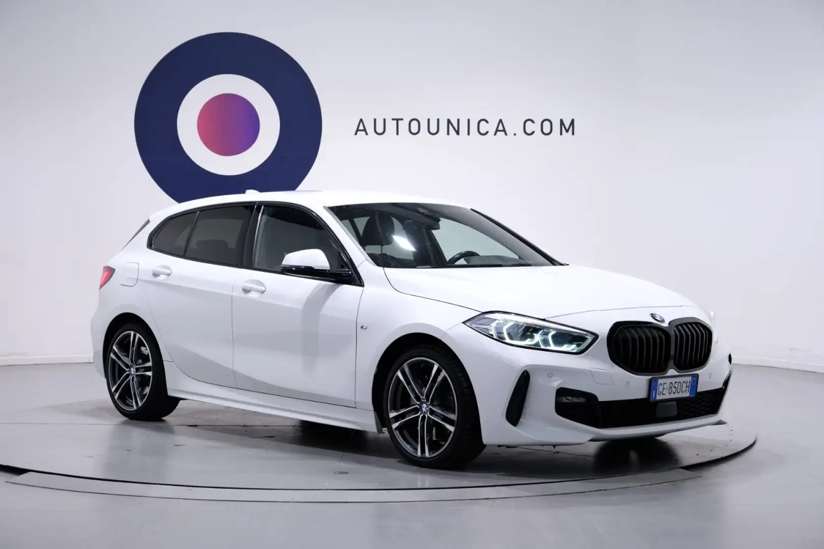 BMW 120 D 5 PORTE MSPORT Bianco - 2